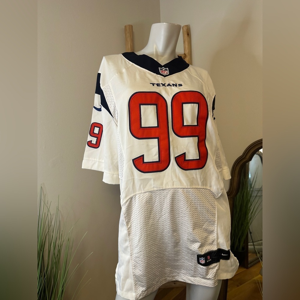 Nike On Field NFL Player J.J. WATT Houston Texans #99 Football Jersey 40
